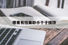 新疆哪里有招兼职小个子模特(哪里有招兼职小个子模特的)