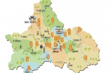 新疆景点地图(景点地图手绘)