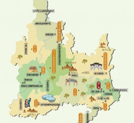 新疆旅游地图(旅游地图中国景点)